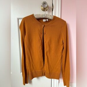 Gap Mustard Cardigan